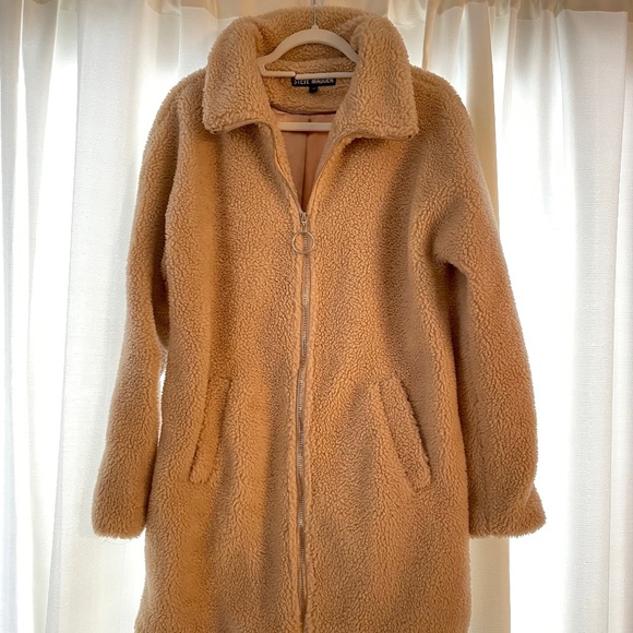 Steve Madden Teddy Coat - Picture 1 of 5